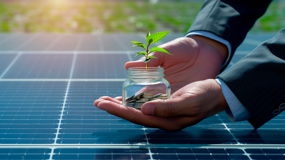 Net metering illustration for solar savings in India