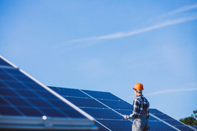 Solar panel installation