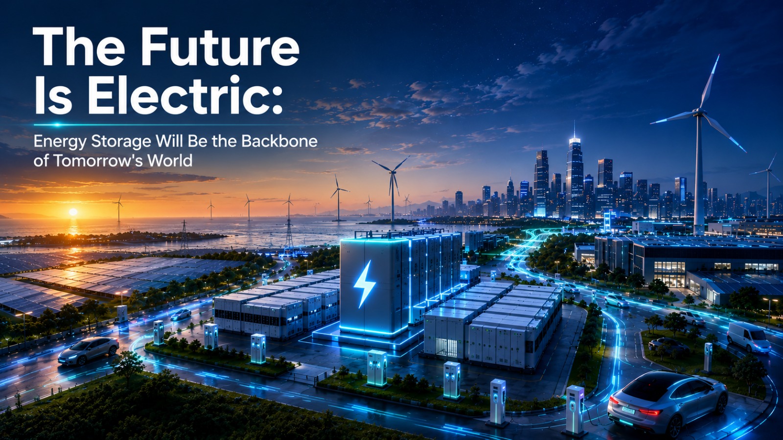 The Future Is Electric: Energy Storage Will Be the Backbone of Tomorrow's World