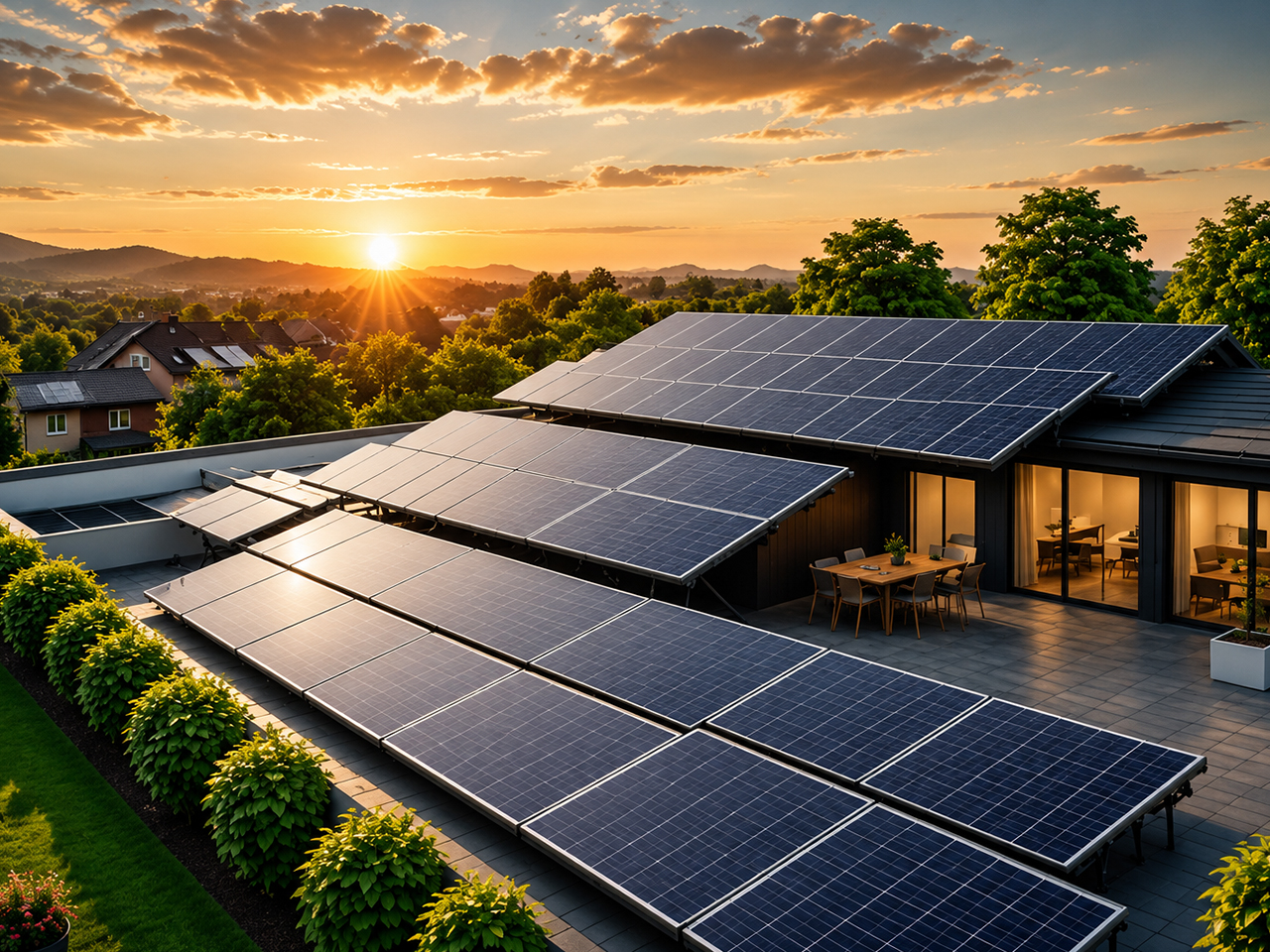 Solar Home Lighting System