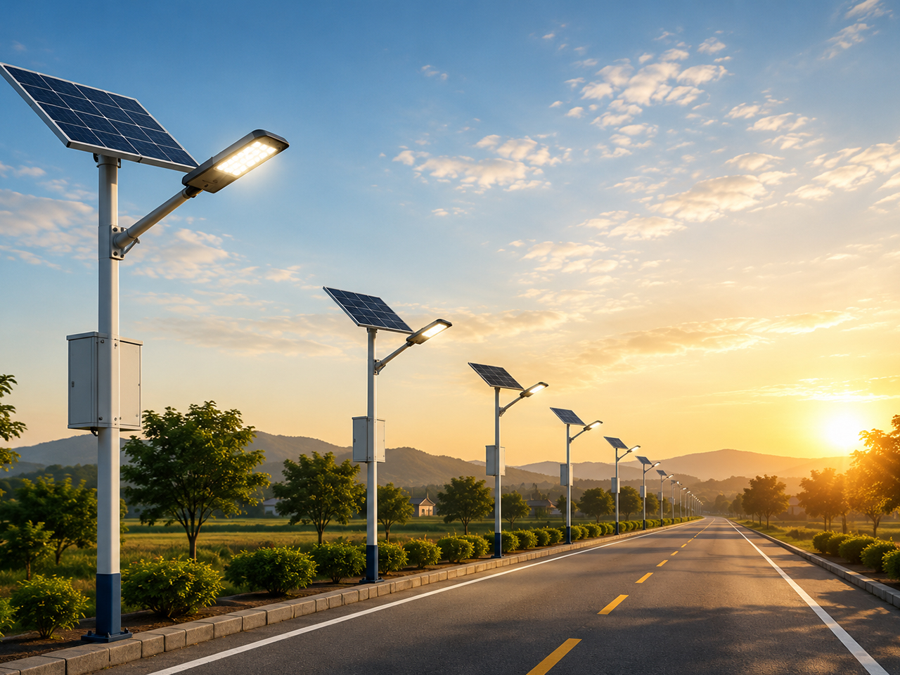 Solar Street Lighting System